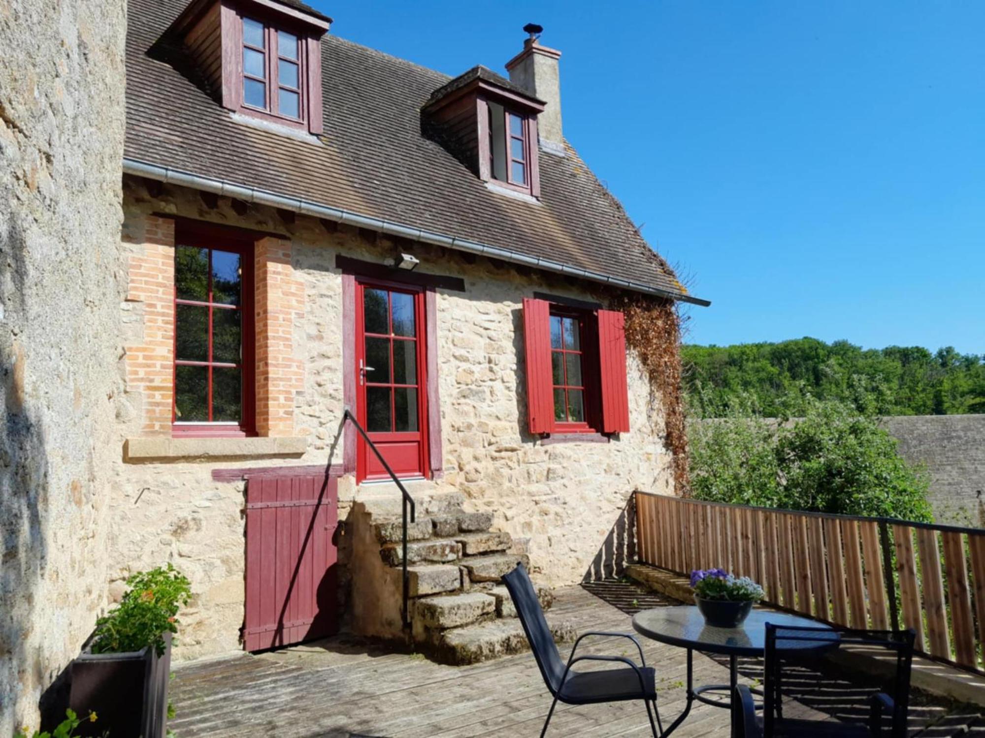Gite "La Petite" Saint-Benoit-du-Sault Buitenkant foto
